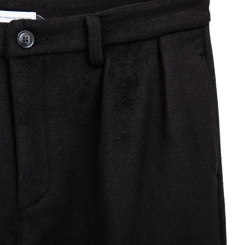 POP Trading Company Wool Suit Pant Black POPAW23_04-001 Degli Uberti